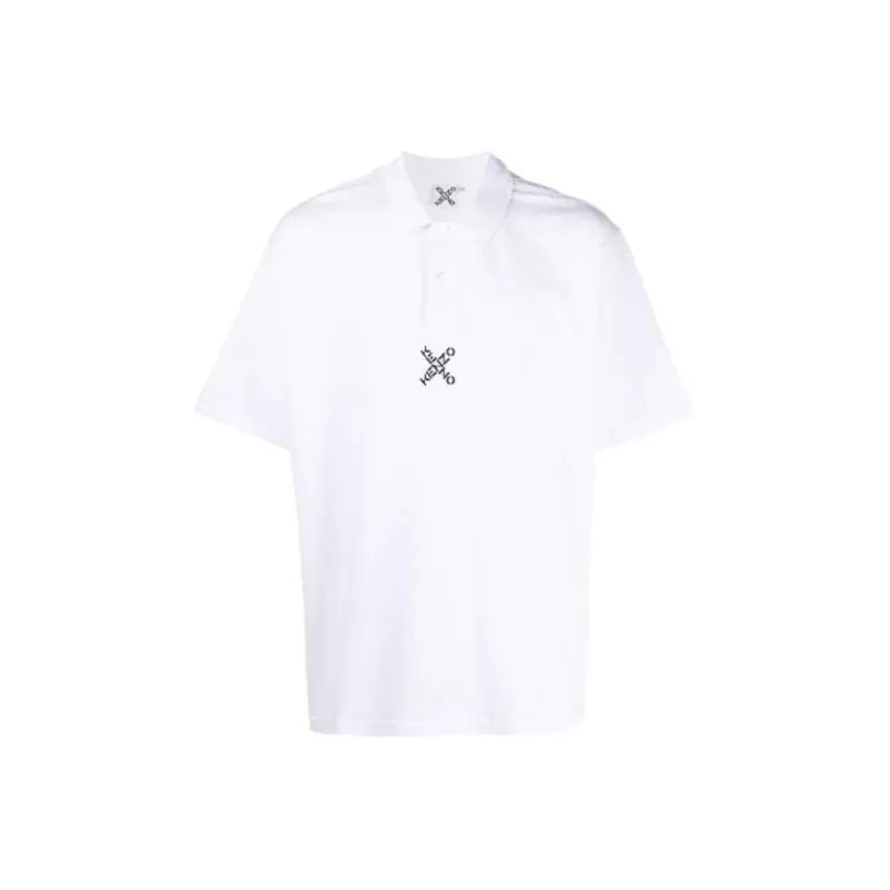 KENZO Polo Shirts Men White-0