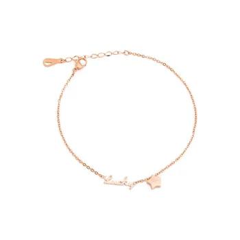 West Island Anklets Women's Rose Gold