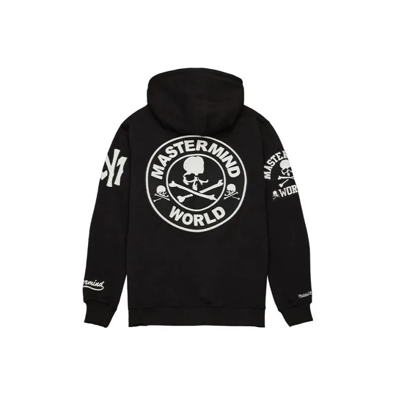 Mitchell & Ness x MASTERMIND WORLD Sweatshirt Unisex Black-0