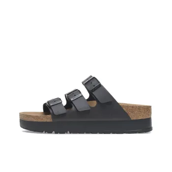 Birkenstock Florida Abrasion Resistant Slide Slippers Women's Black Narrow