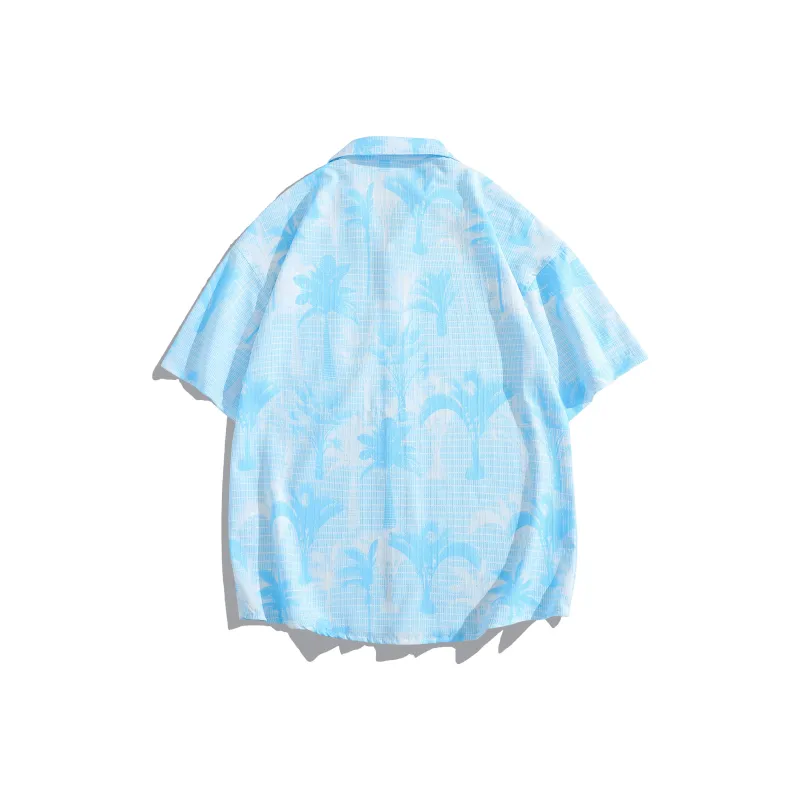 Fashion Versatile Shirt Unisex Uruguayan Blue-1