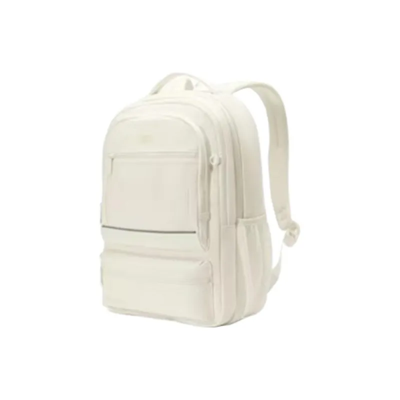 Skechers Polyester Backpack Regular Unisex Cream White-1