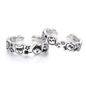 Central Fashion Silver 925 Rings Unisex