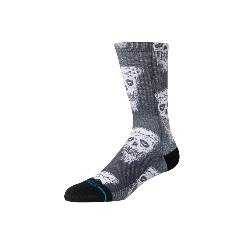 Stance Mid Calf Socks Unisex 1 Pack Black White-3