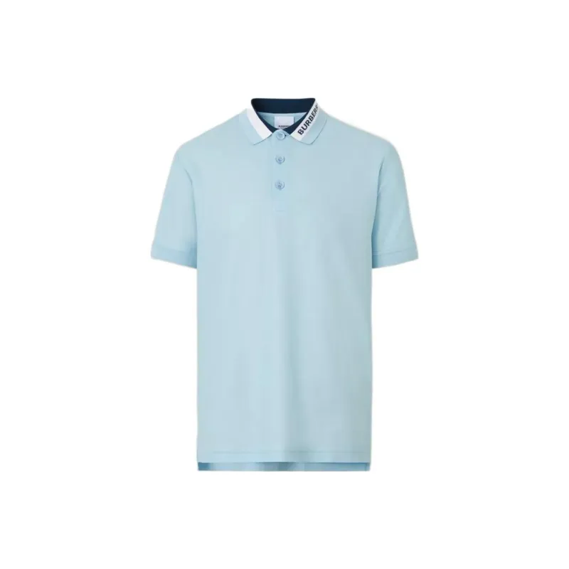 Burberry SS22 Polo Shirt Men's Light Blue-0