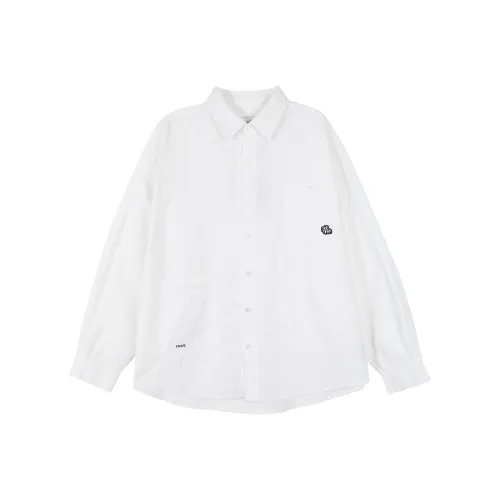 FOSS SS24 Shirt Unisex Natural White