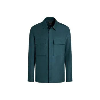 Ermenegildo Zegna Oasi Lino Overshirt