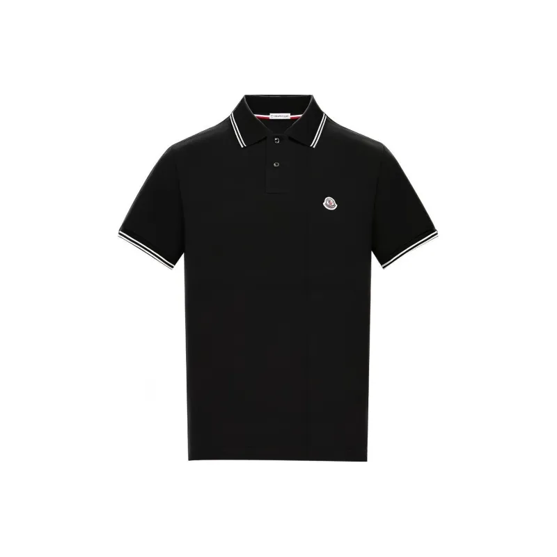 Moncler Logo Patch Polo Shirt-0