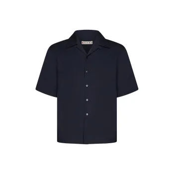 MARNI Boxy Fit Tropical Bowling Shirt