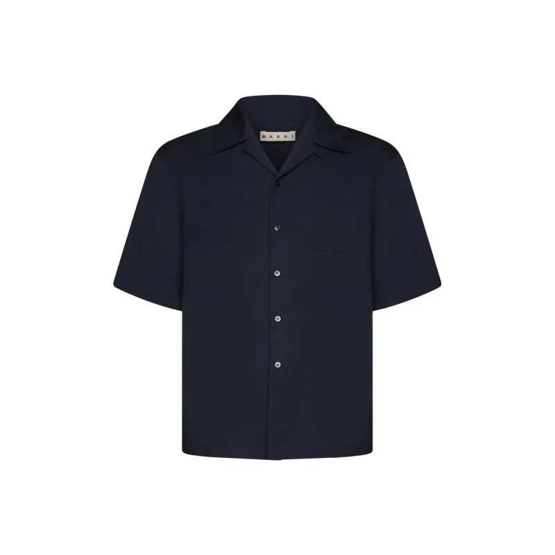 MARNI Patch Pocket Short Sleeved Shirt-0