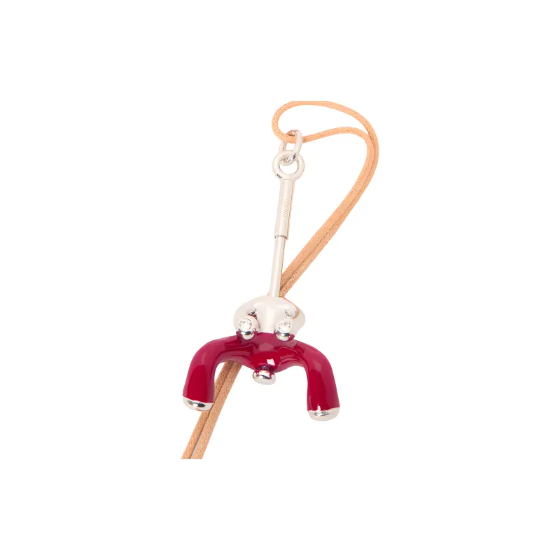 LOEWE Sterling Silver Pendants Women's Red-2