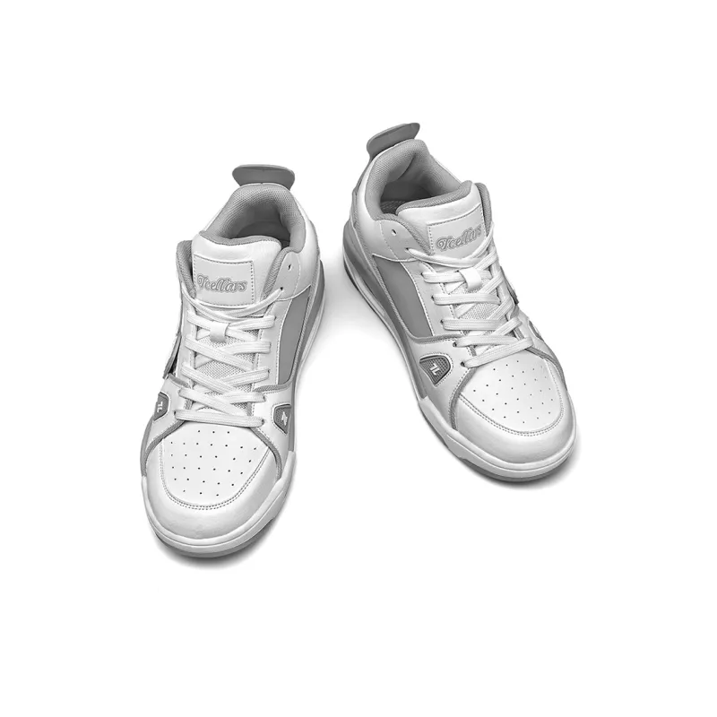 TCELLARS Cushioning Abrasion Resistant Breathable Height Increasing Rebound Mid Top Casual Shoes Unisex-2