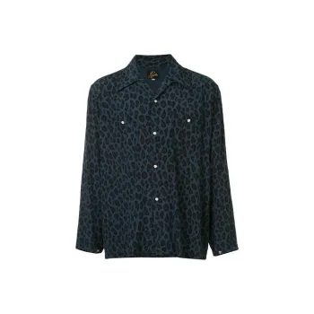Needles Shirts Unisex Blue