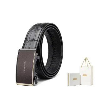 PISHUSHU Leather Belts Unisex