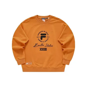 FILA FUSION Sweatshirts Men Jamaica Orange