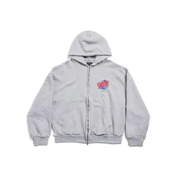 Balenciaga Sweatshirt Regular Fit Men's Gray