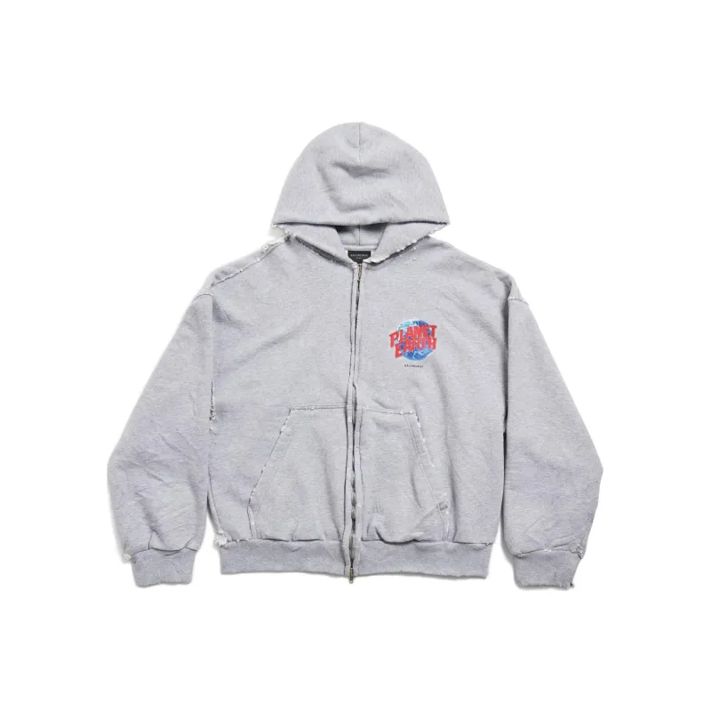 Balenciaga Sweatshirt Regular Fit Men's Gray-0
