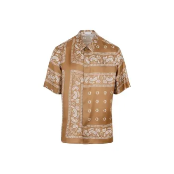 DIOR X Cactus Jack Short Sleeved Shirt With Bandana Motif