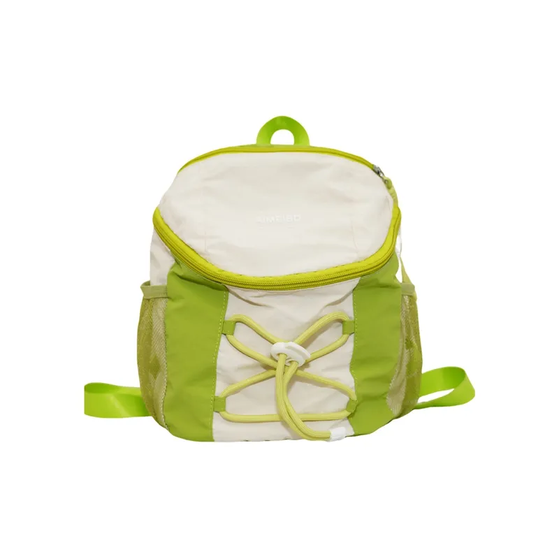 SEVENMOONS Nylon Backpack Regular Unisex Purple/green/coffee-3