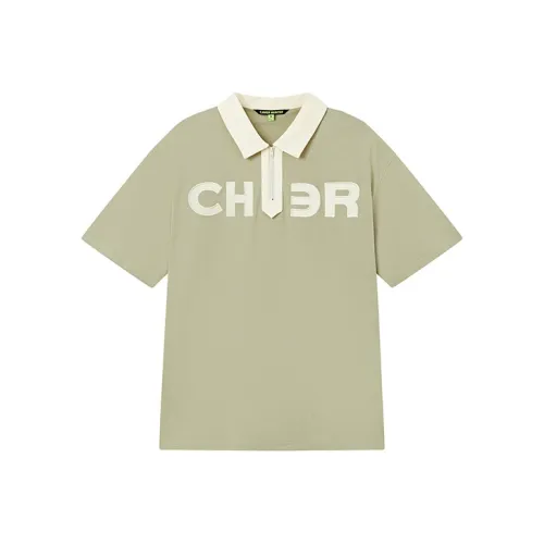 Caver&Hunter Polo Shirts Unisex Pea Green