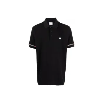 Marcelo Burlon Polo Shirts Men Black