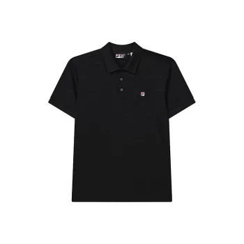 FILA Polo Shirts Men Jet Black