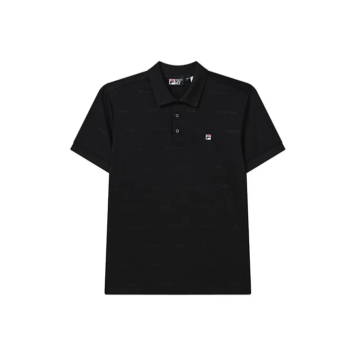 FILA Polo Shirts Men Jet Black-0
