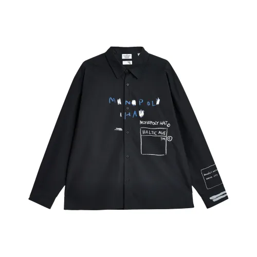 JACK JONES· x Jean Michel Basquiat Shirt Coat Top Men's