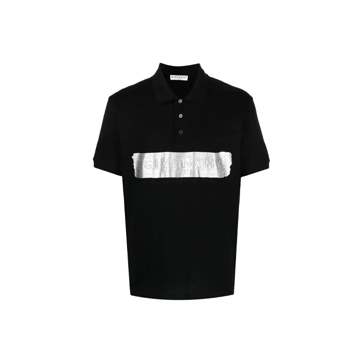 Givenchy Polo Shirts Men Black-0