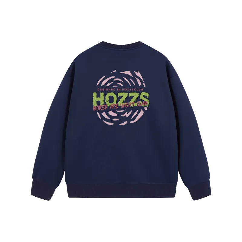 HOZZS x WULIAOYUAN LIANMINGKUAN Crew Neck Pullover Fleece Lined Hoodies & Sweatshirts Unisex-12