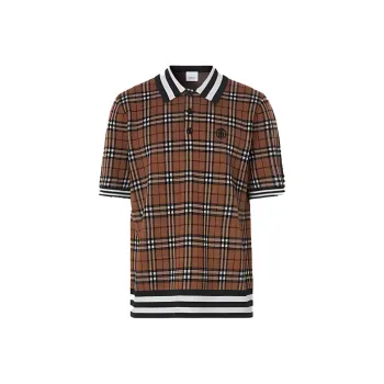 Burberry Polo Shirt Men's Brown