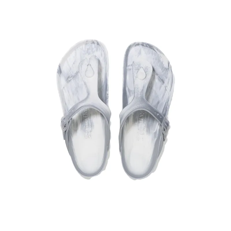 Birkenstock Gizeh EVA Quick Dry Flip Flops Unisex Silver Regular Loose Fit-3