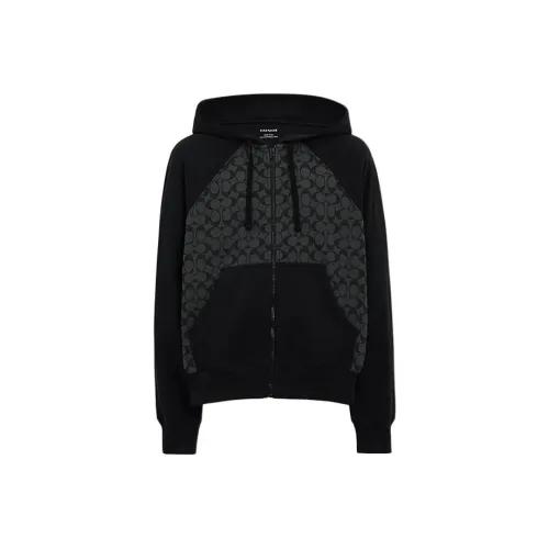COACH SS24 Sweatshirt Men's Charcoal Gray