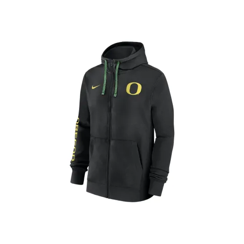 Nike Oregon Ducks Sideline Team Issue Men's Nike College Full Zip Hoodie