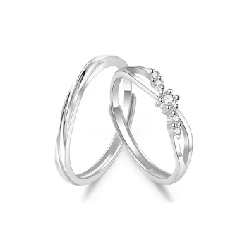 CHINA GOLD Natural Processed Topaz Rings Unisex