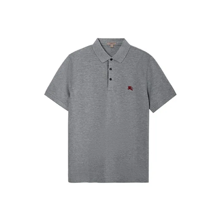 Burberry Polo Shirt Men's Light Gray-0