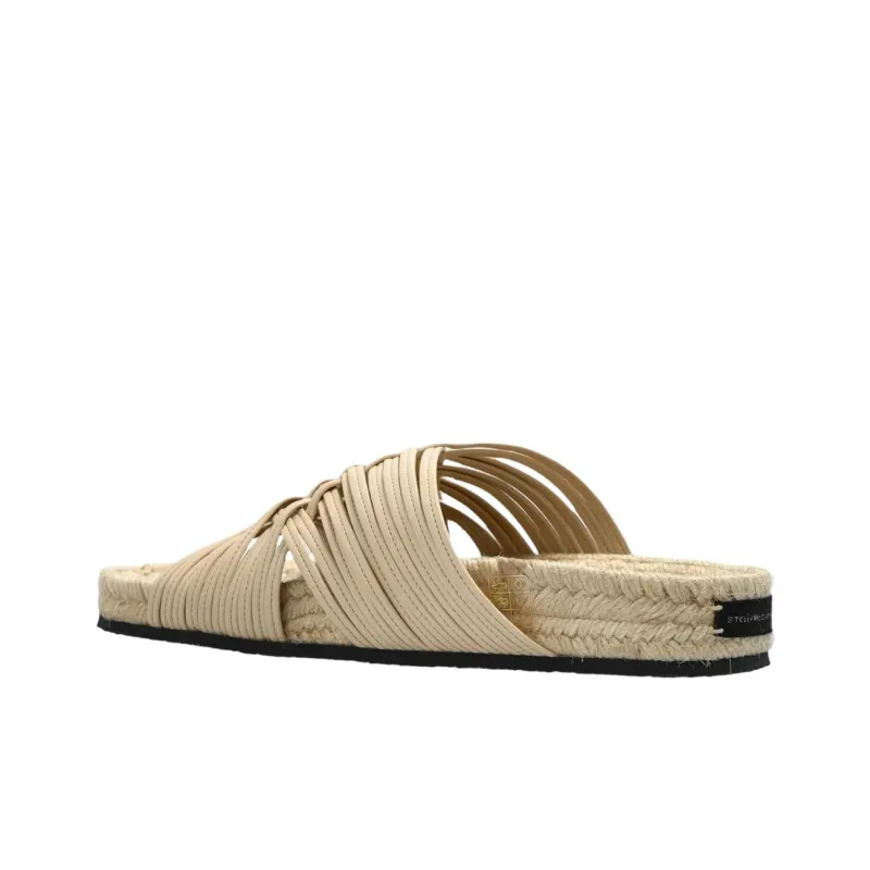 Stella McCartney Slide Slippers Women's Beige-3