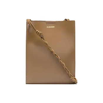 JIL SANDER Smooth Leather Crossbody Bag Shoulder Bag Women's Brown