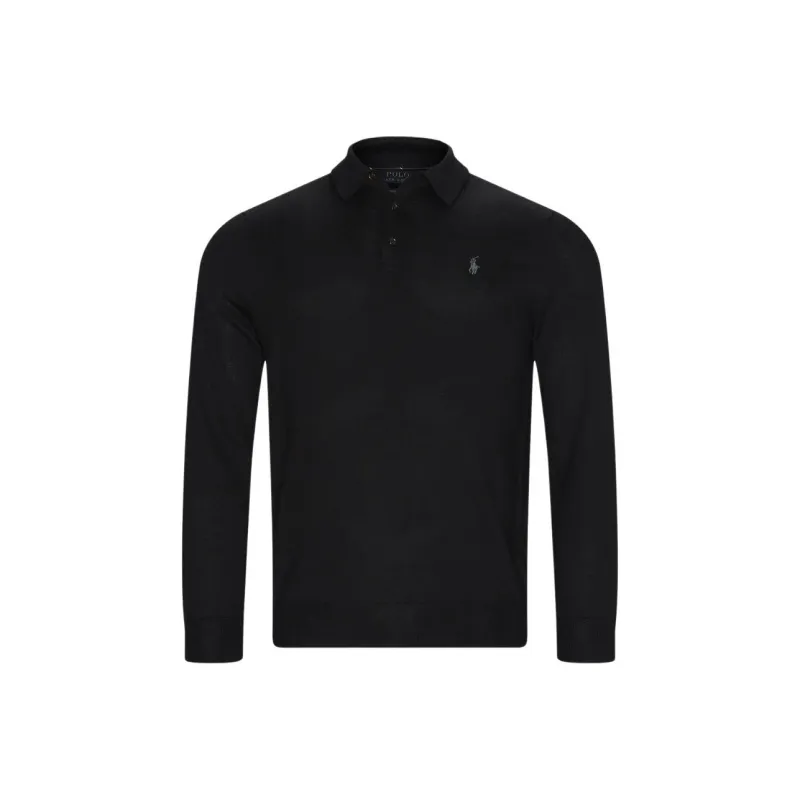 Polo Ralph Lauren Polo Shirts Men Black-0