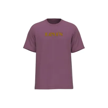 Levis T Shirts Men Burgundy
