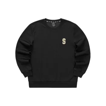 Skechers Funny Monster Sweatshirts Unisex Carbon Black