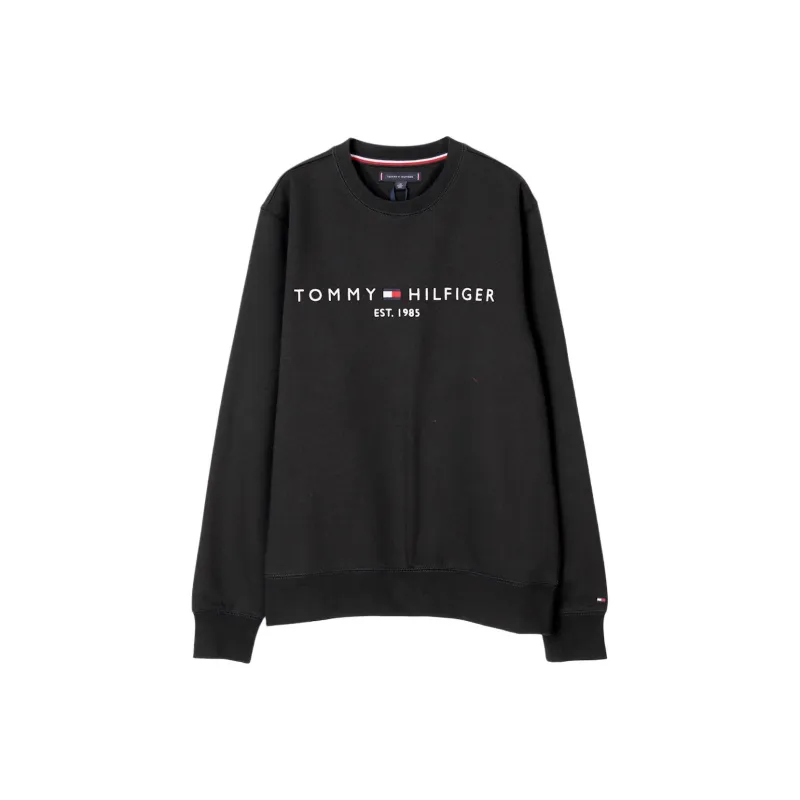 Tommy Hilfiger Logo embroidered Cotton Sweatshirt-0
