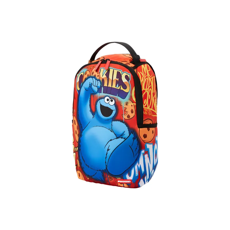 SPRAYGROUND Sesame Street, Collaboration Polyester Backpack Regular Unisex Orange-1
