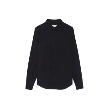 SAINT LAURENT FW21 Shirt Men's Black