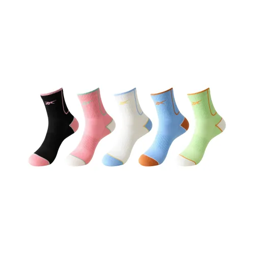 Reebok Mid Calf Socks Women's 5 Pack