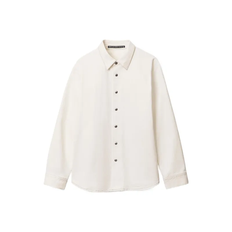 Alexander Wang Shirts Unisex Vintage White-0
