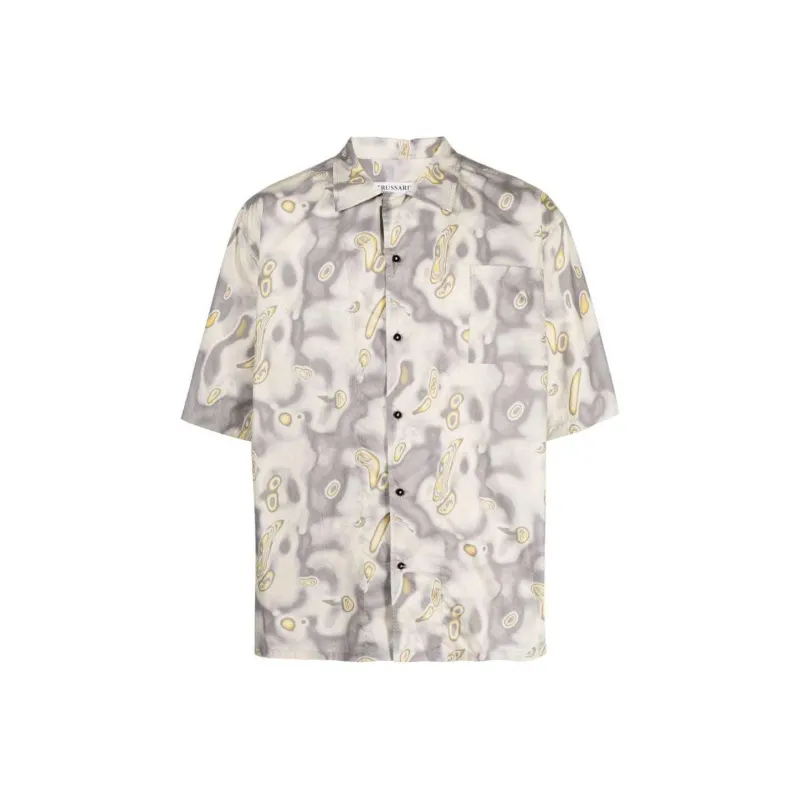 TRUSSARDI Shirt Men's Multicolor-0