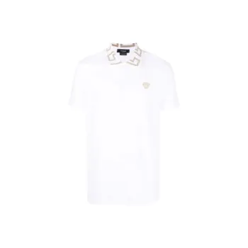 VERSACE Polo Shirts Men White