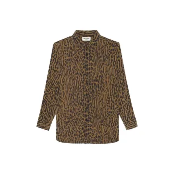 SAINT LAURENT Shirt Men's Brown