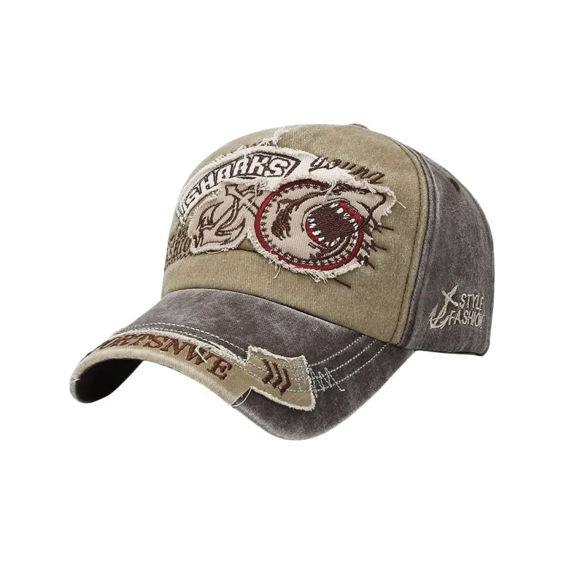Fishing For Bears Cotton Baseball Caps Unisex-6
